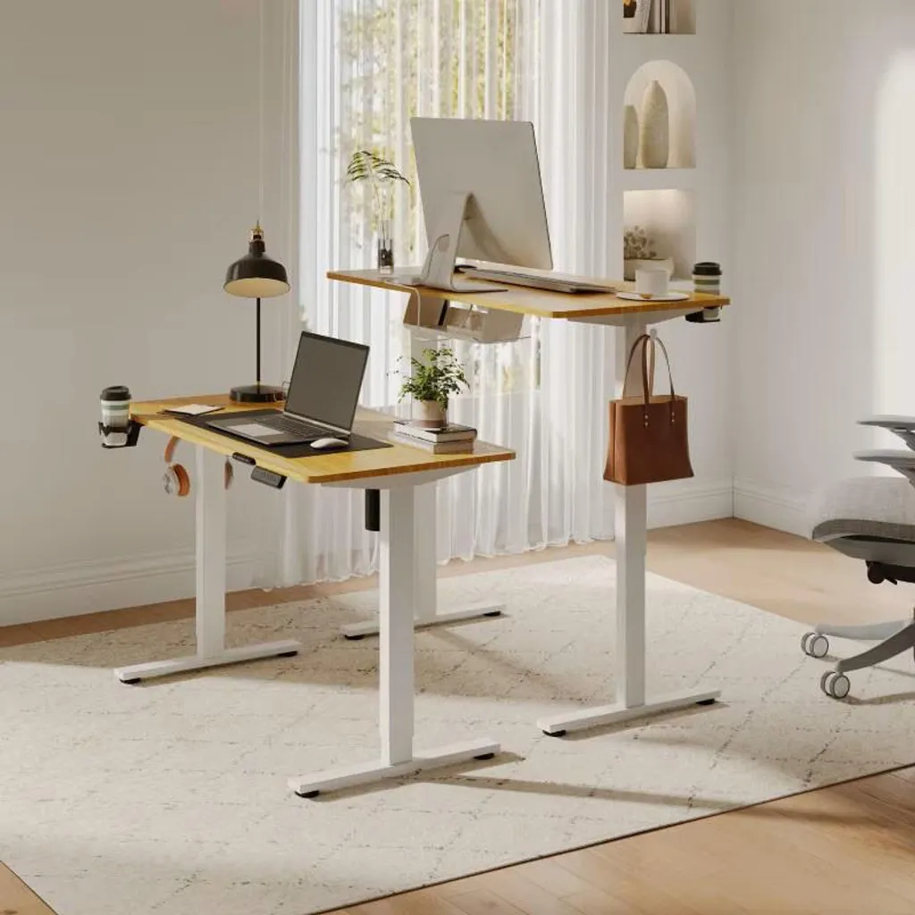 Table réglable pour espace informatique et bureau à domicile ergonomique - 3