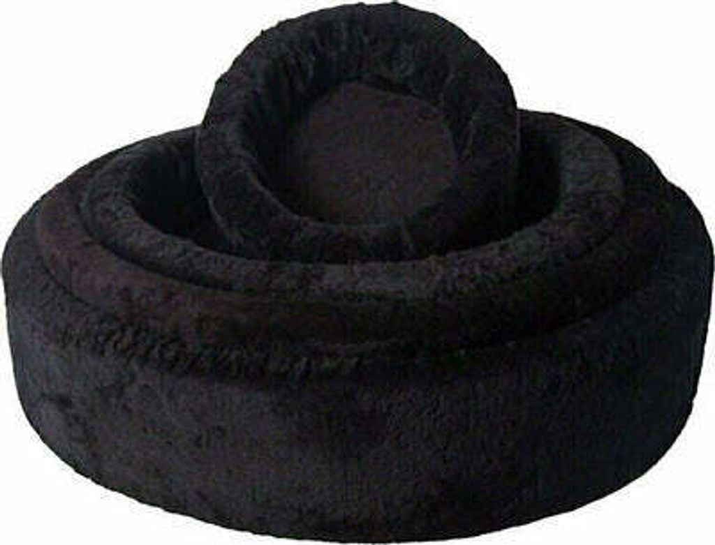 Merkloos Teddy Hondenmand Zwart