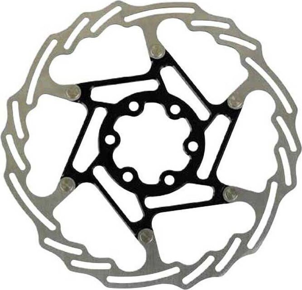 Ashima Aro 18 Bremsscheibe Silber 160 mm Silber 160 mm