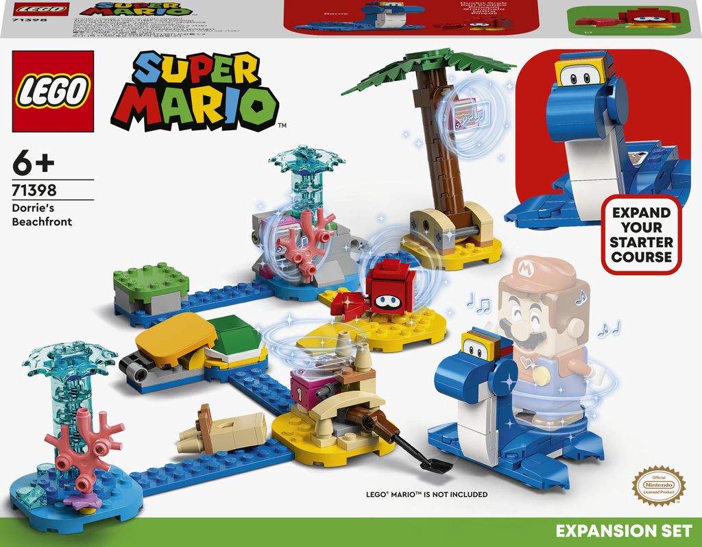 LEGO 71398 Posiadłość Dorrie na plaży Super Mario - zestaw Zdjęcie produktu 
