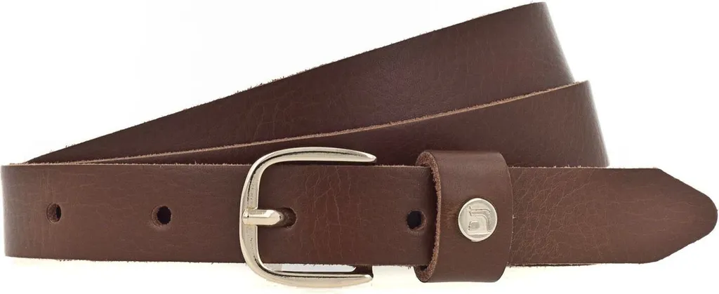Cintura H.I.S Pelle Marrone Cognac 20mm W105 - Vera Pelletteria