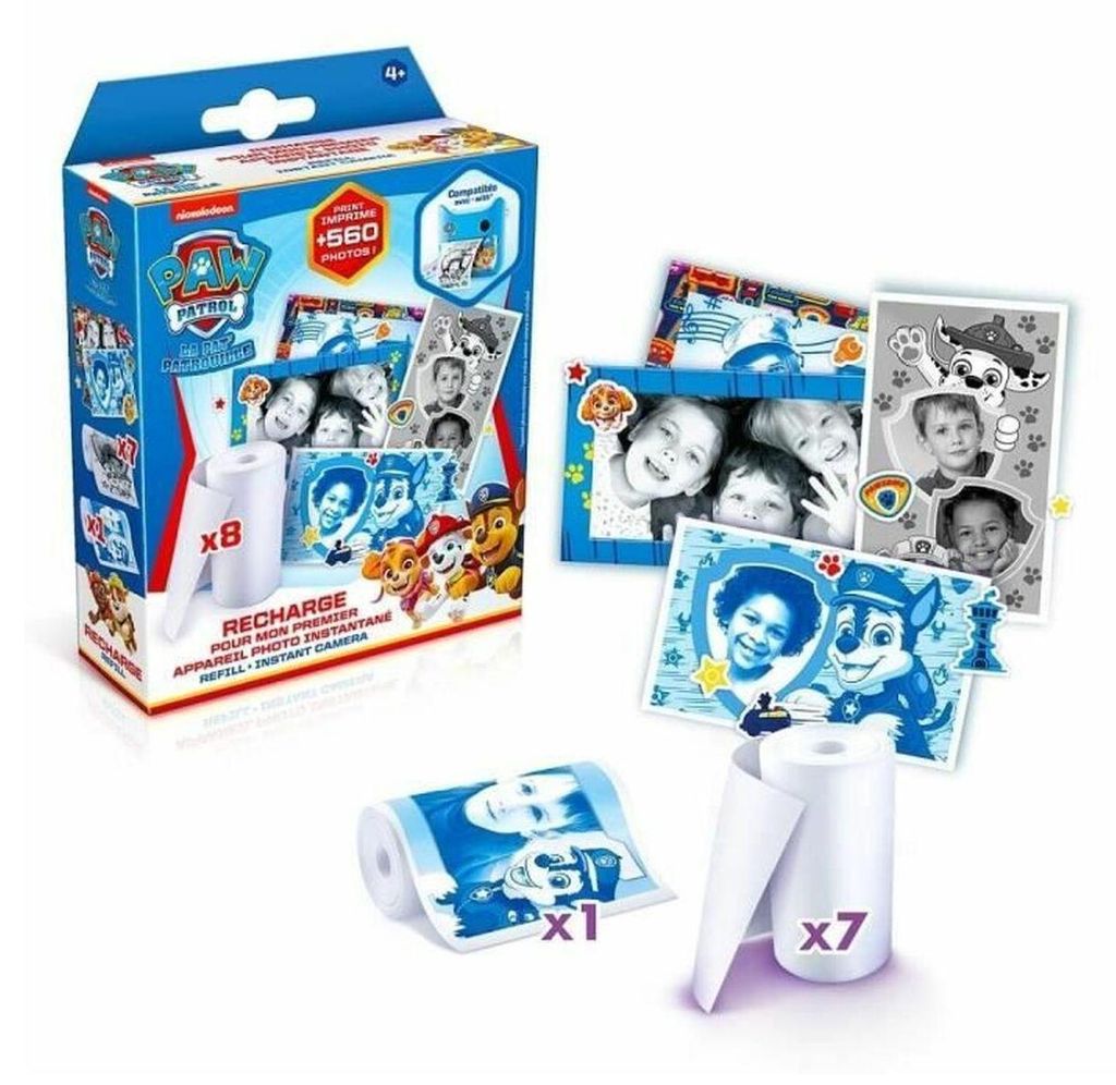 Canal Toys - Paw Patrol Sofortbildkamera-Nachfüllung - Foto, Selfie, Video