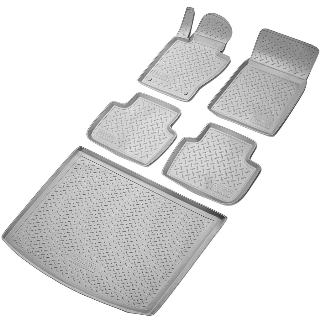 Fußmatten & Kofferraumwanne Set passend für BMW 5er E61 Touring | 2004-2010