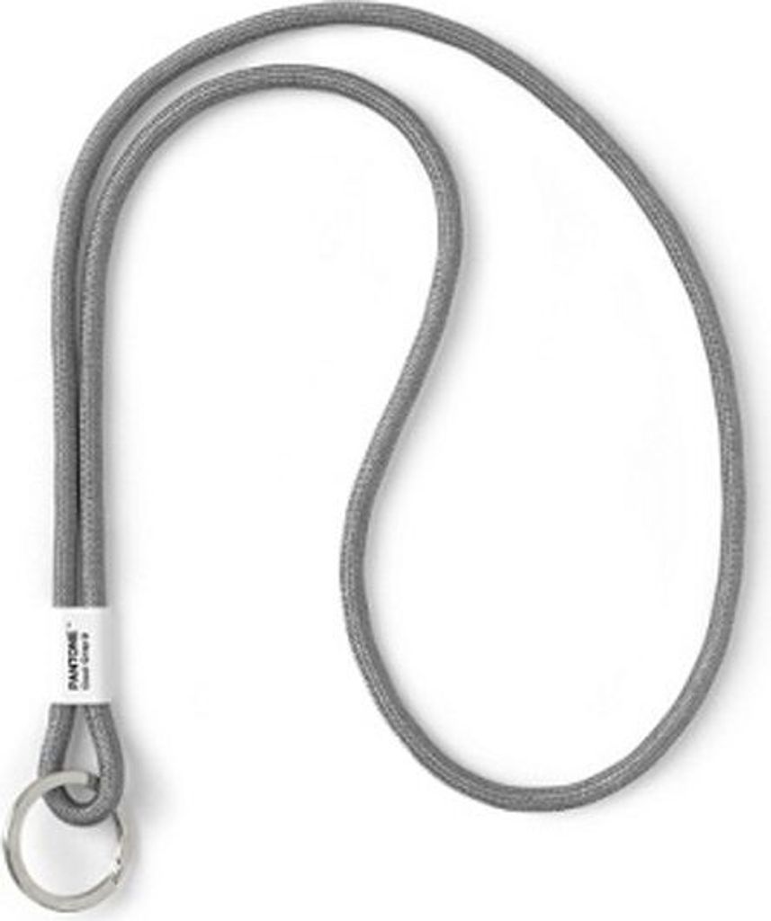 schlüsselanhänger 48 cm Nylon grau Produktbild 