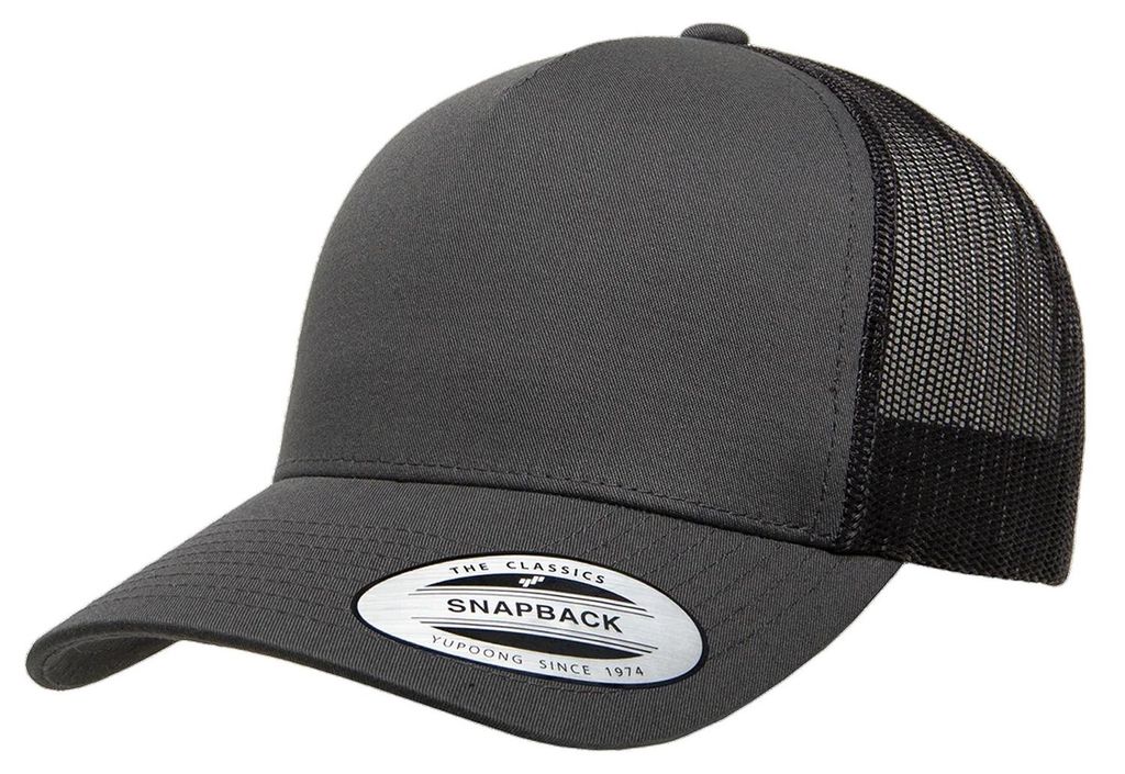 Flexfit - "YP Classics" Trucker Cap 5 Segmente TN1188 (Einheitsgröße) (Holzkohle)