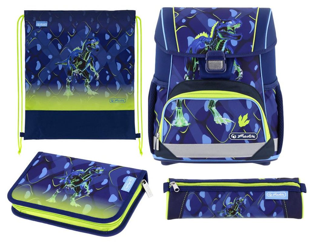 herlitz Schulranzen Loop Plus "T-Rex Explorer" Produktbild 