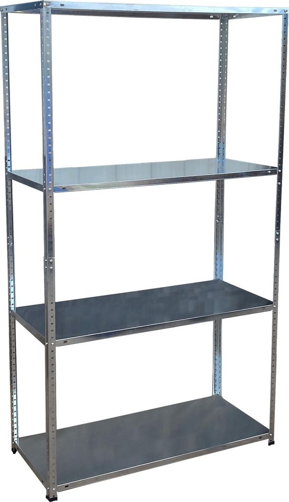 Scaffale da magazzino Relaxdays, acciaio, L x P x A Immagine del prodotto 