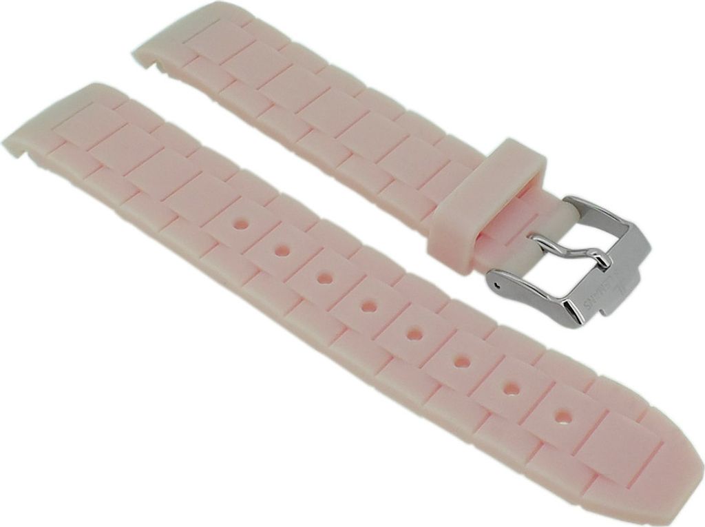 Jacques Lemans Uhrenarmband rosa Silikon 1-1571 1-1745 1-1623 1-1587