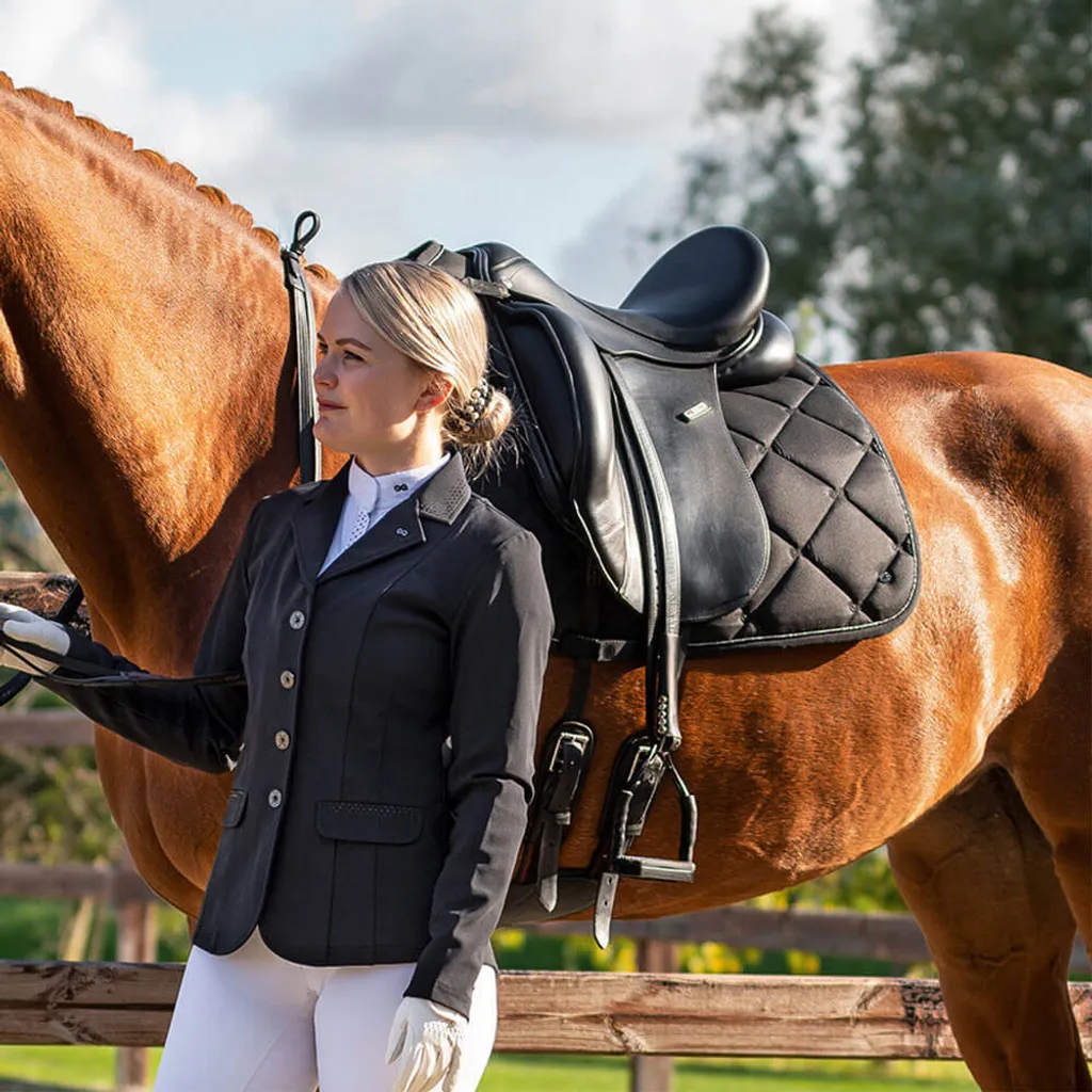 Tapis de CSO PresTeq PerformNow Noir - Protection Dos Cheval Polyvalente