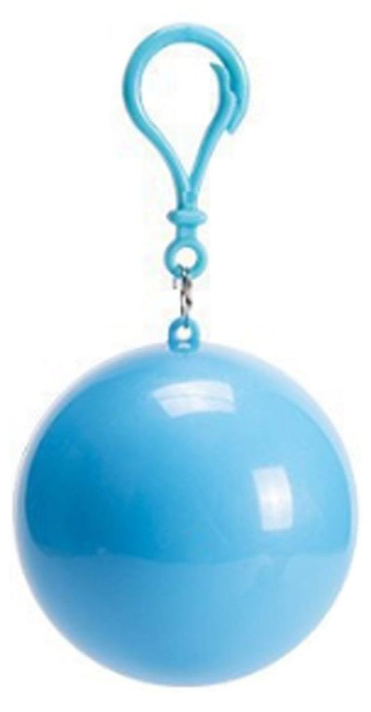 Tragbarer Einweg-Regenmantel-Ball, wasserdichter Notfall-Regenponcho im Ballformat, ideal für Reisen, Outdoor-Aktivitäten, Camping und als Regenb...