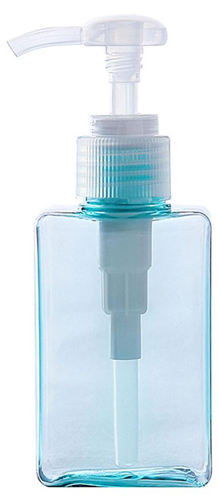 100/250/450 ml Druckverschluss, leere, transparente Mehrgrößenflasche für Lotion, Shampoo, nachfüllbar, Aufbewahrungsflasche