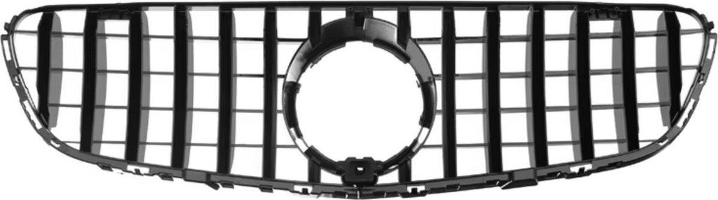 Motorhauben-Race-Grill – Für Mercedes GLS W253/X253 GLC300/GLC350 (2015-2018) – Mit Kameraloch – Autozubehör
