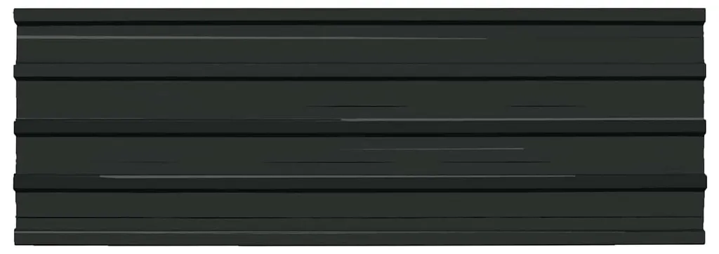 Panneaux de toiture pour abri de jardin et garage acier 129 x 45 cm