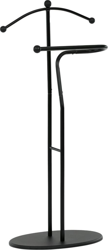 Autronic Němý sluha výška 110 cm masiv kaučukovník černé Obrázek produktu 