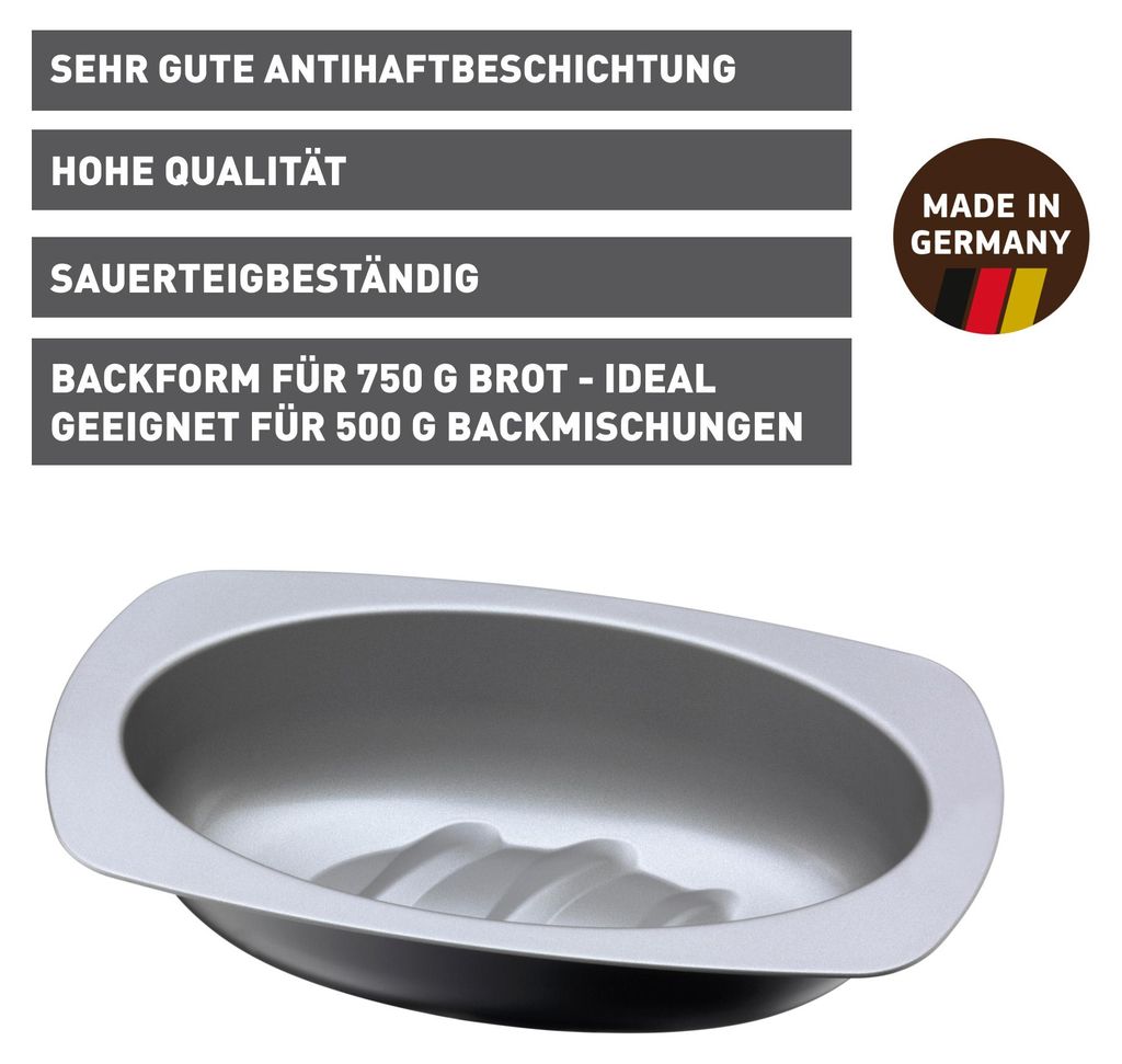 Kaiser 650302, Oval, Schwarz Produktbild 
