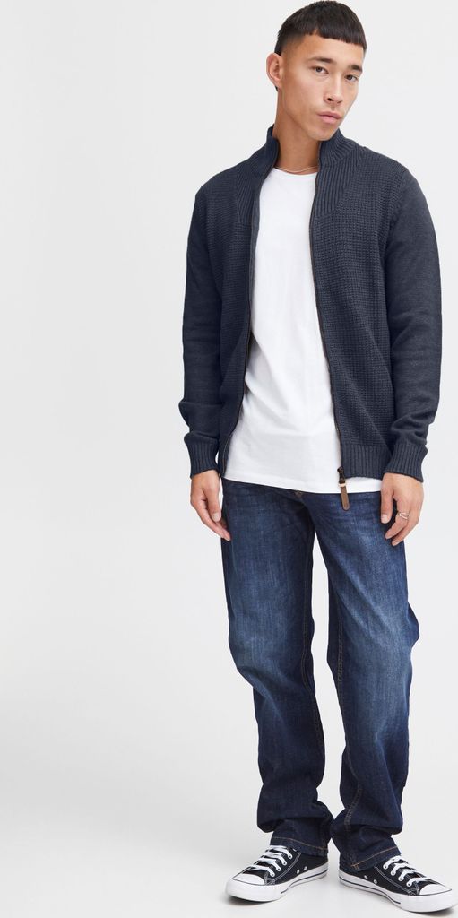 SOLID SDTristian Herren Strickjacke Cardigan Feinstrick Produktbild 2