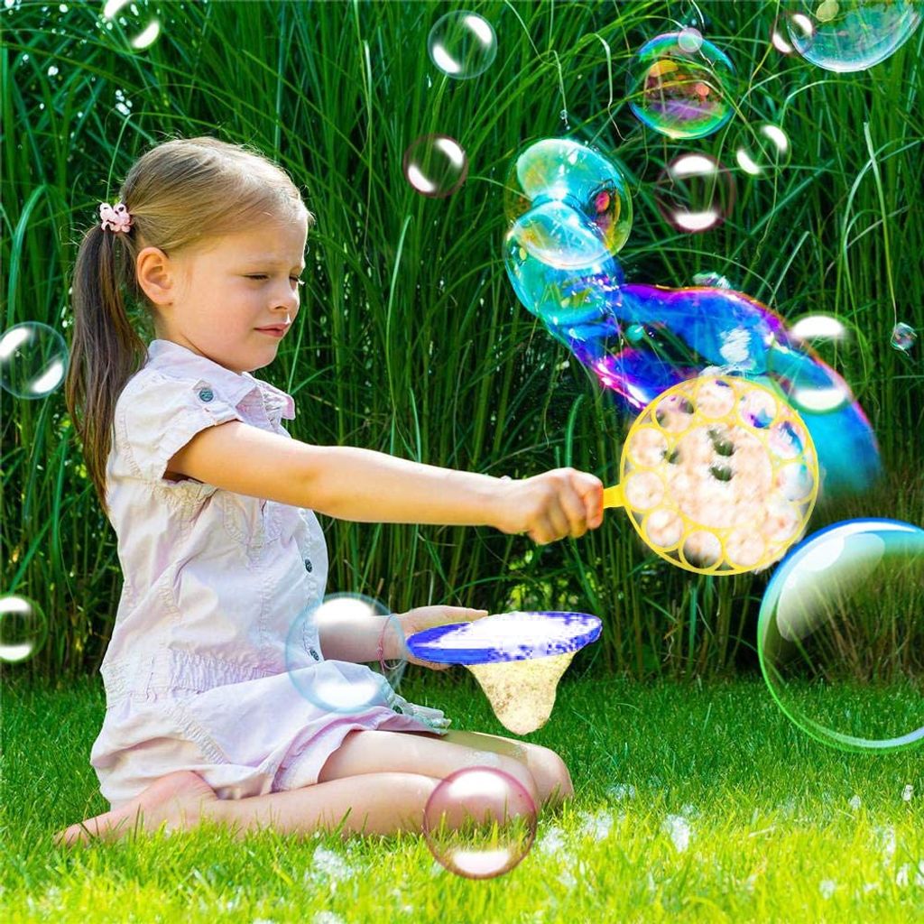Seifenblasen Set für Kinder 15 Stücke Seifenblasen Blase Zauberstab Einstellen 