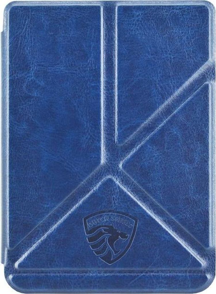 Dutch Shield - Origami Case Hülle für das Tolino Shine Ebook - Klapphülle Ereader Schutzhülle Cover Blau