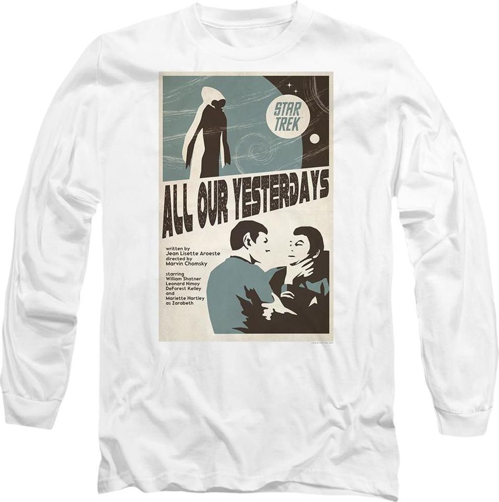 Star Trek - "The Original Series Episode 78" T-Shirt für Herren/Damen Uni TV9782 (L) (Weiß)