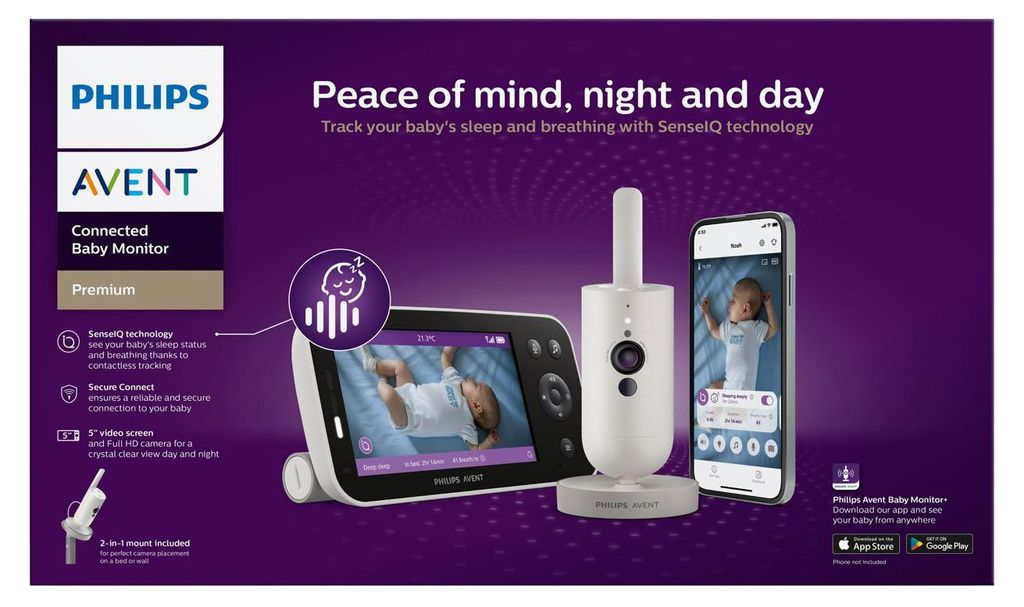 Philips AVENT Premium Connected Videophone SCD971/26 Produktbild 