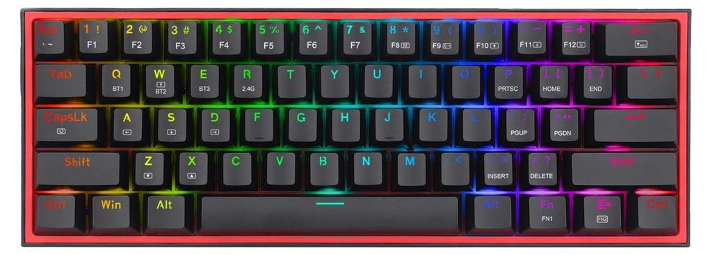 REDRAGON K616 Fizz Pro white/pink, Przewodowy i Zdjęcie produktu 