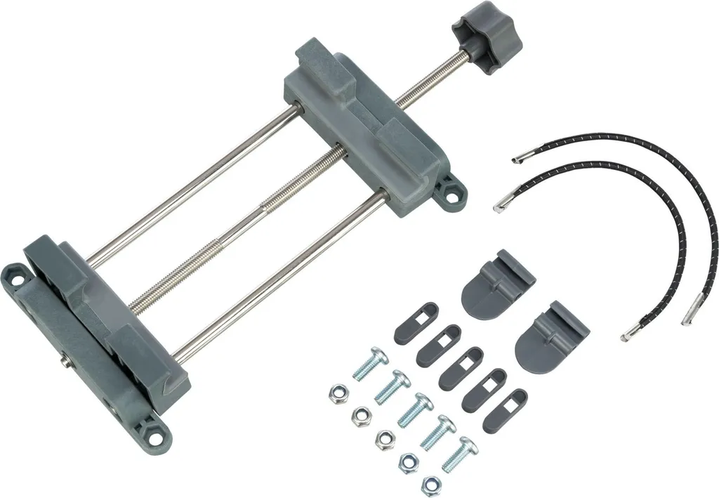 Fixation panier vélo pour guidon : support universel et vis incluses