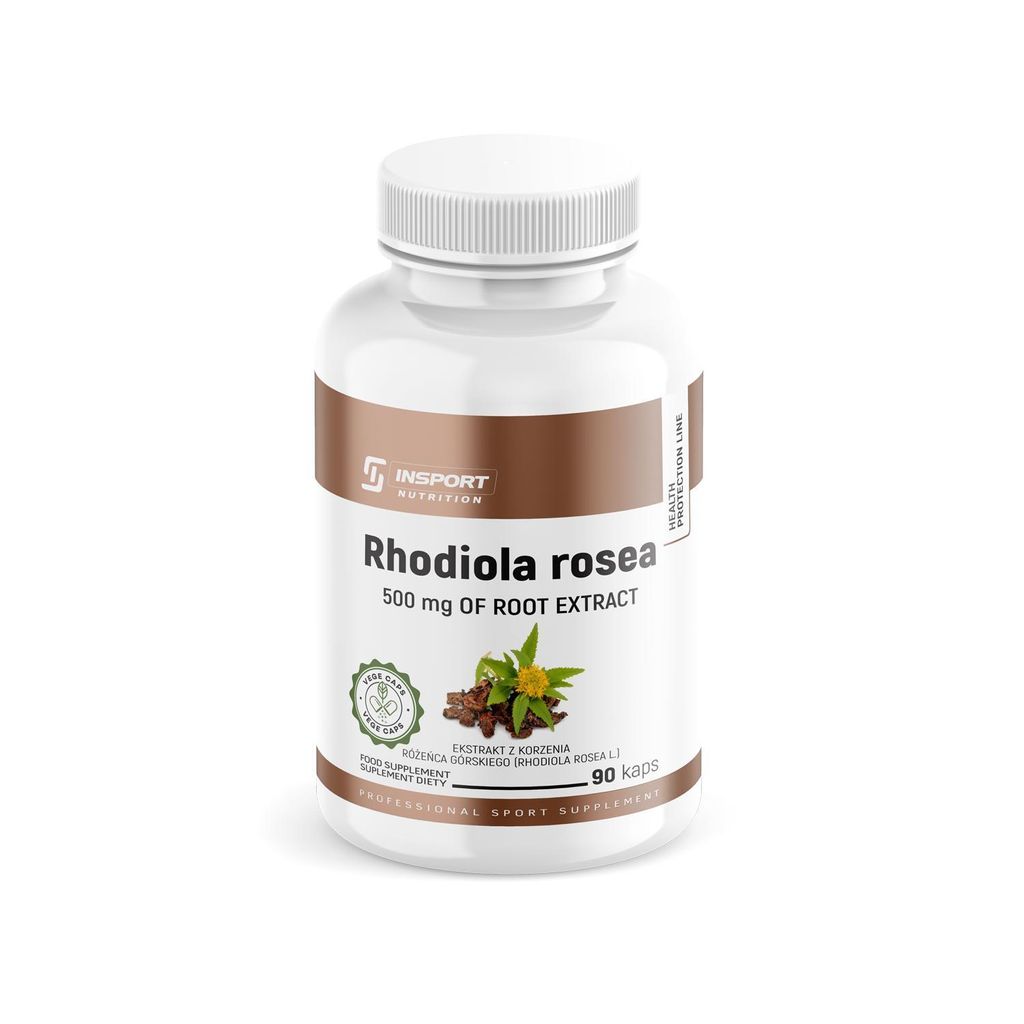 Rhodiola Rosea 500 mg 90 Kapseln | Rosenwurz Extrakt