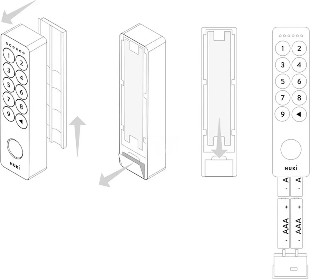 Nuki Keypad 2.0 Bluetooth - Clavier Tactile et Biométrique Haute Sécurité - 17