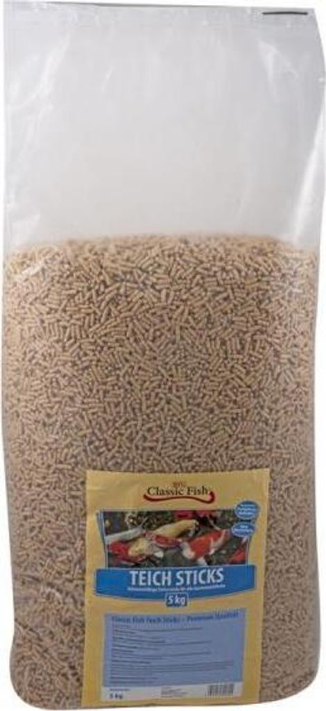 Classic Fish Teich Sticks 5kg Beutel Produktbild 