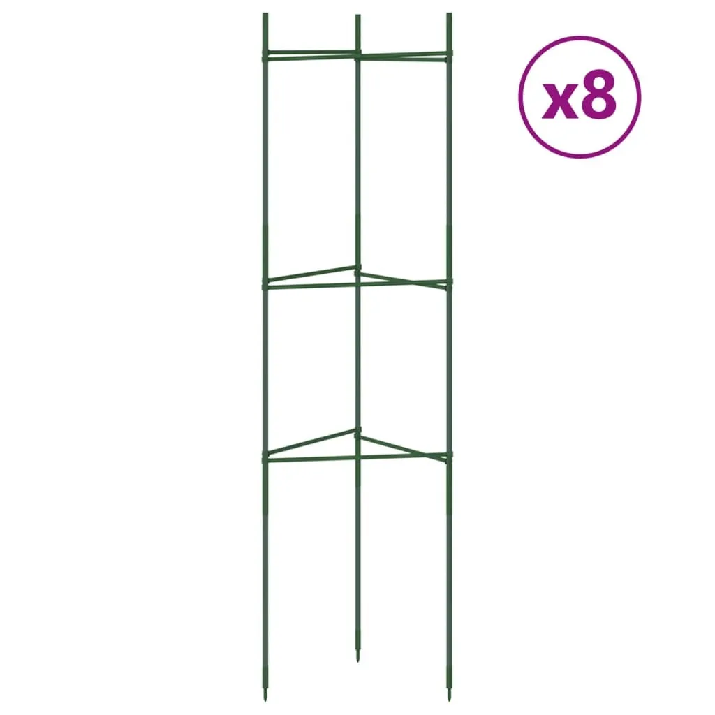 Évitez la casse des plants avec ces cages à tomates 116 cm lot de 8