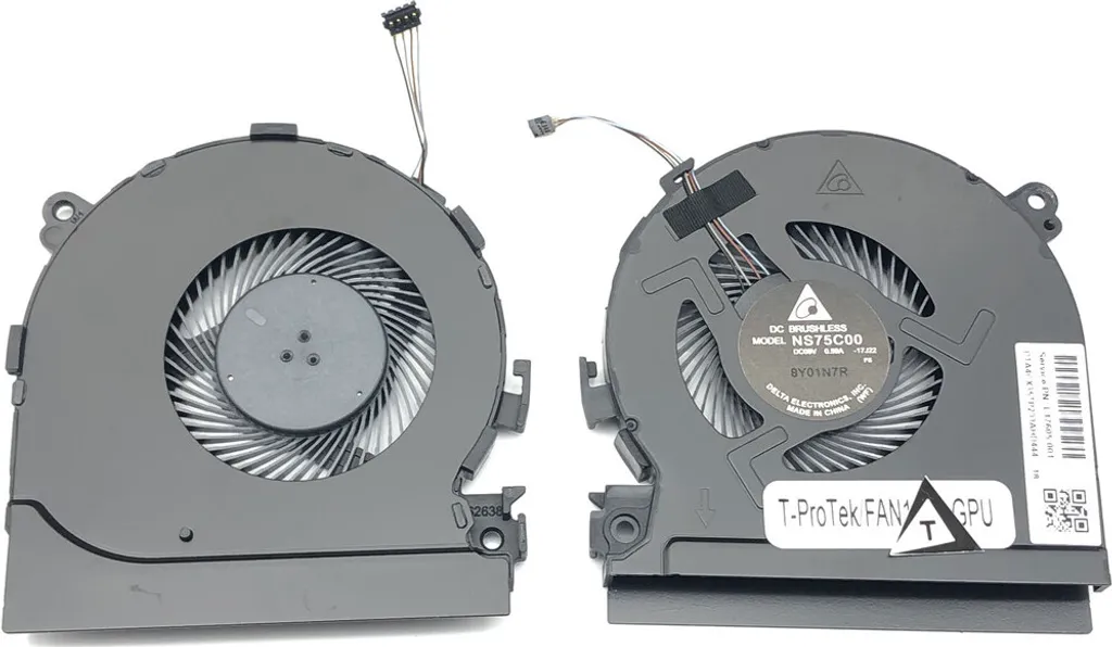Ventola Raffreddamento GPU NS75C00 per HP Spectre x360 15-CH000