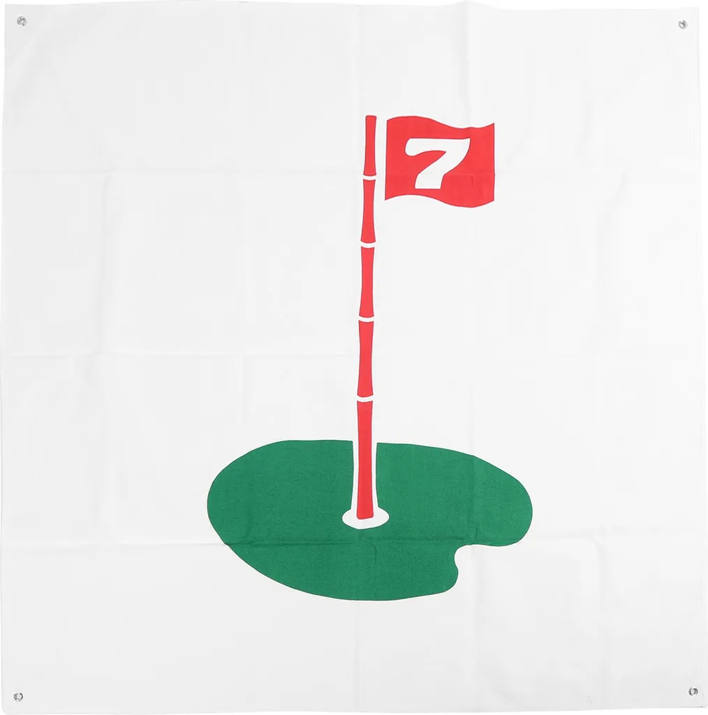 Filet de frappe golf cible en toile blanche pour entraînement indoor