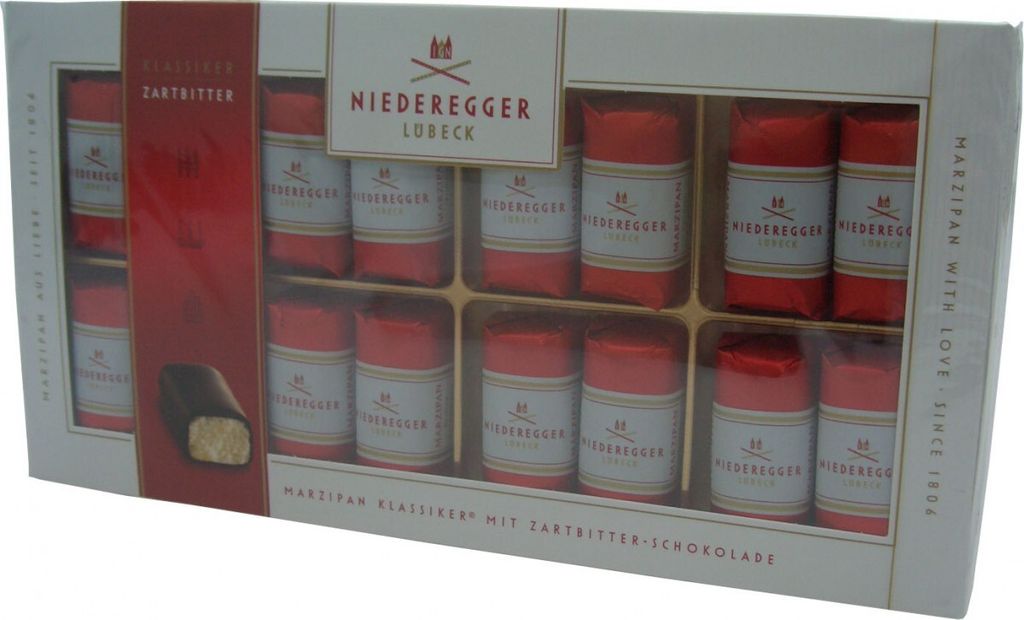 Niederegger - Classic - Horká čokoláda (červená) - 200g Obrázok produktu 4