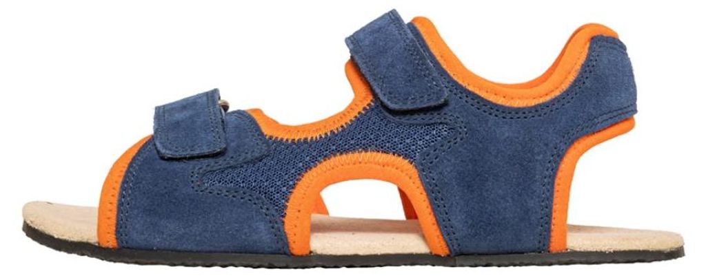 Barfußschuh Mimas Blue/Orange Kids Produktbild 