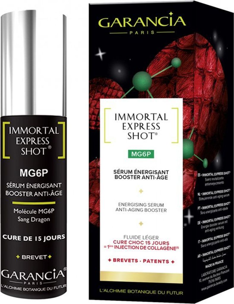 Garancia Immortal Express Shot no1 Energizing Serum 15ml