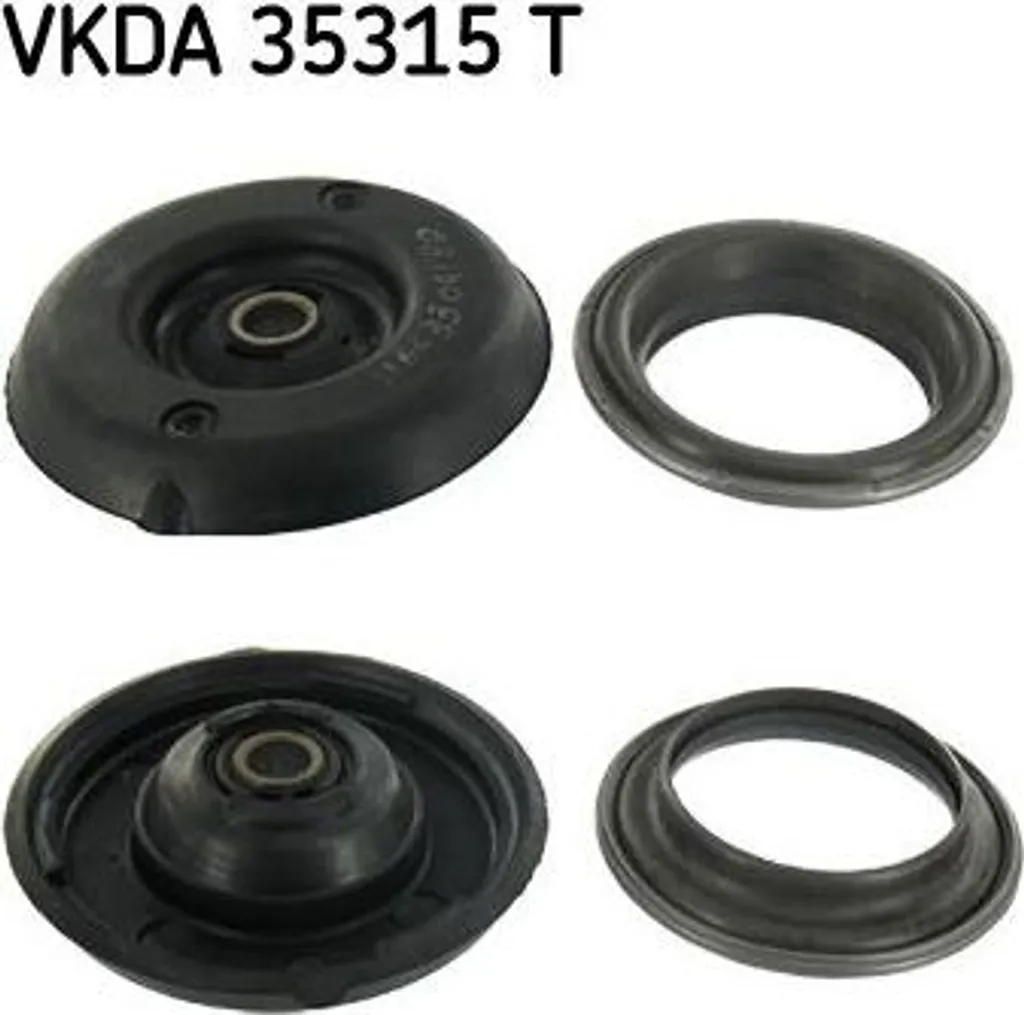 Stop aux Bruits de Suspension avec le Palier SKF VKDA 35315 T pour C4/307