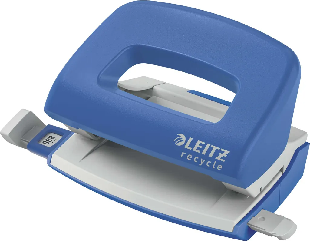 Mini Perforatore Leitz NeXXt Blu | Eleganza e Precisione 10 Fogli