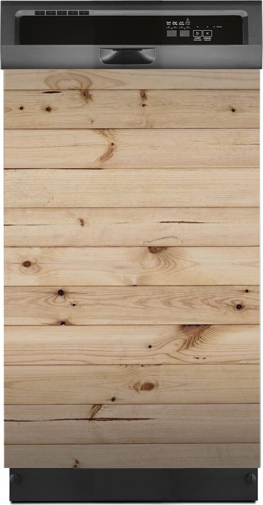 Magnete Dekorative 45x70 cm Küche Magnetmatte Spülmaschine - Helles Holz