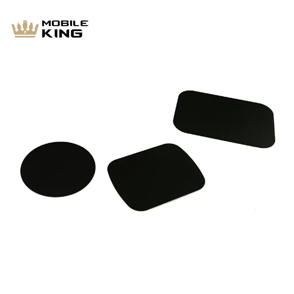 Magnetische Metallplättchen 3x Magnetplatten Rechteckig Produktbild 4