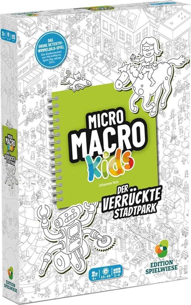 Hutter MicroMacro Kids: Il pazzo parco cittadino Immagine del prodotto 