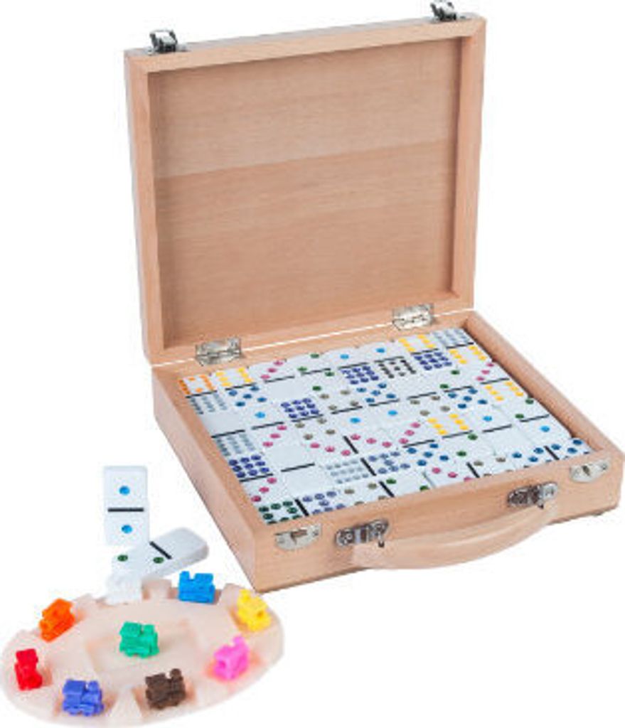 Longfield Mexican Train Double 12 Holzkiste Produktbild