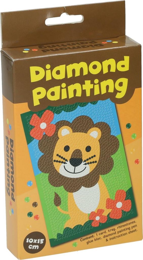 Gewinnt Holland Diamond Painting – Löwe