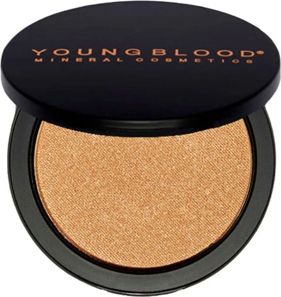 Youngblood Mineral Cosmetics Light Reflecting Highlighter, Puder, Palette, Gold, Aurora, Ausstrahlung, 8 g