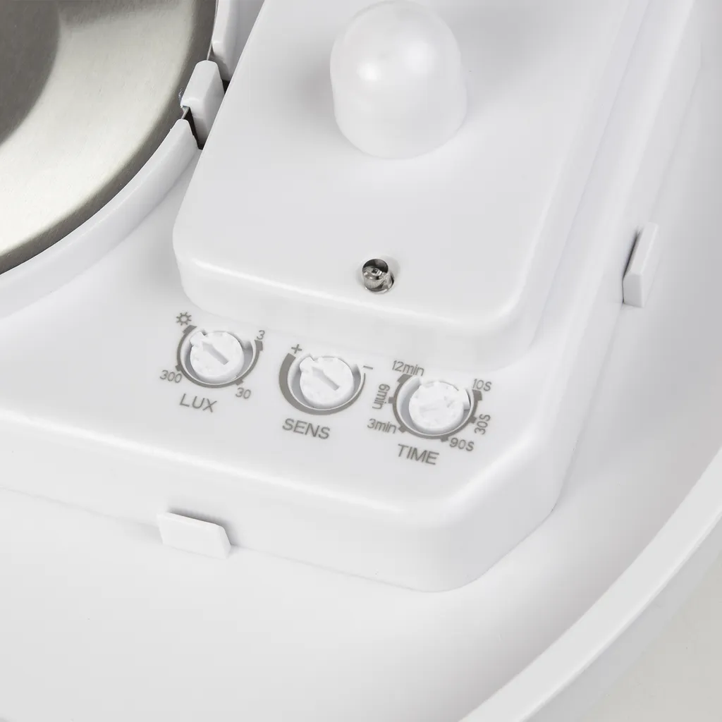 Plafonnier avec capteur micro-ondes et diffuseur PMMA Maclean MCE309