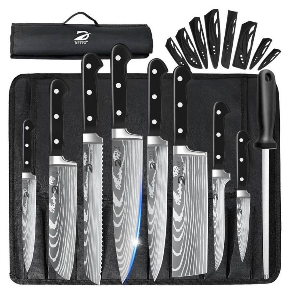 Set di coltelli Dfito, 8 pezzi, set di coltelli da cucina, Immagine del prodotto 