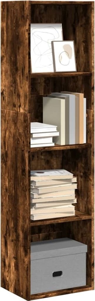 Maison Exclusive - Libreria in rovere affumicato 40x30x152 Immagine del prodotto 