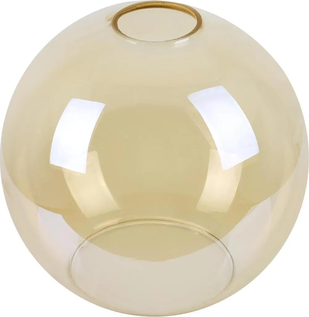 Paralume a Sfera Vetro Miele Haga 17,5 cm - Design Interni Elegante