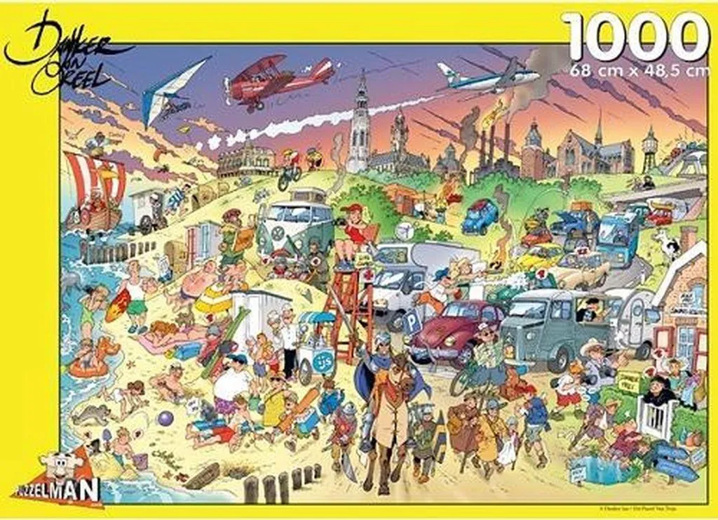 Puzzle Beach Danker Jan 1000 pièces - Qualité supérieure et détails