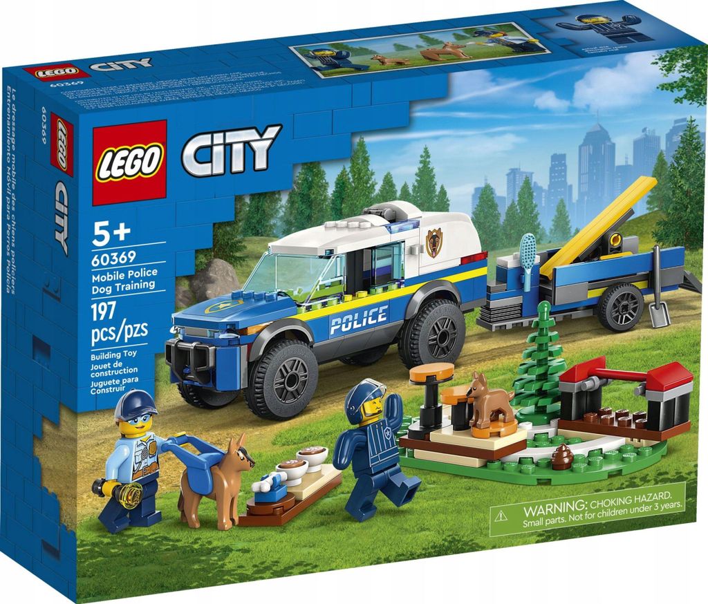 Stavebnica LEGO City 60369 Mobilné cvi?isko pre policajné Obrázok produktu 