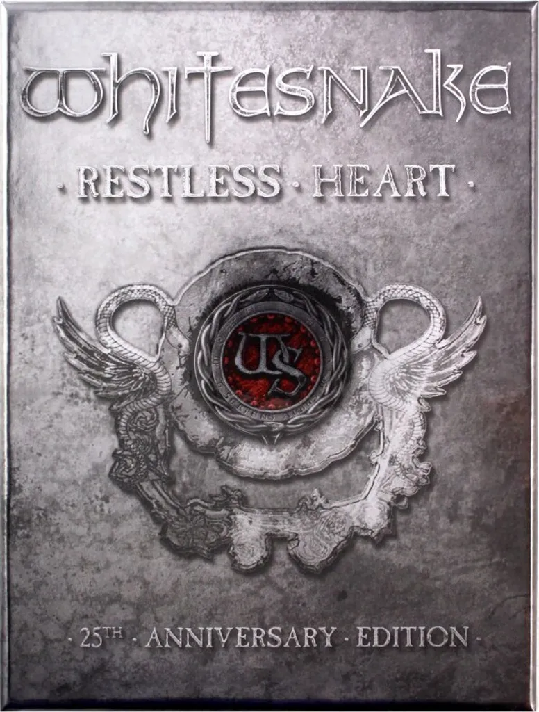 Whitesnake Restless Heart 4CD DVD Remixed Super Deluxe 25th Edition